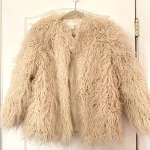 ✨H&M✨faux fur jacket🤍